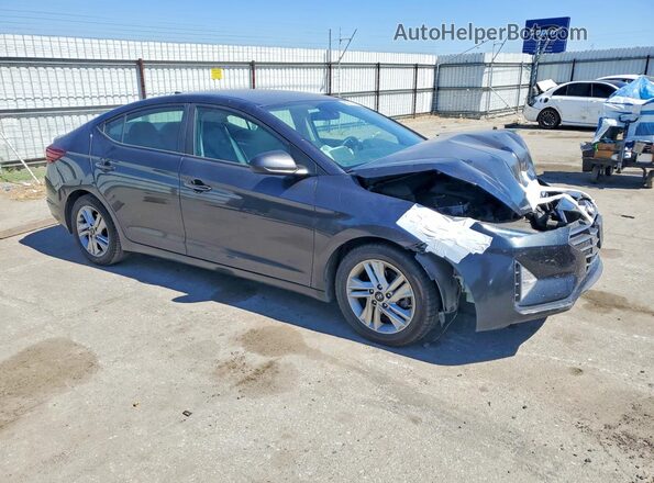 5NPD84LF7LH558338 2020 HYUNDAI ELANTRA Gray წინა მარჯვენა