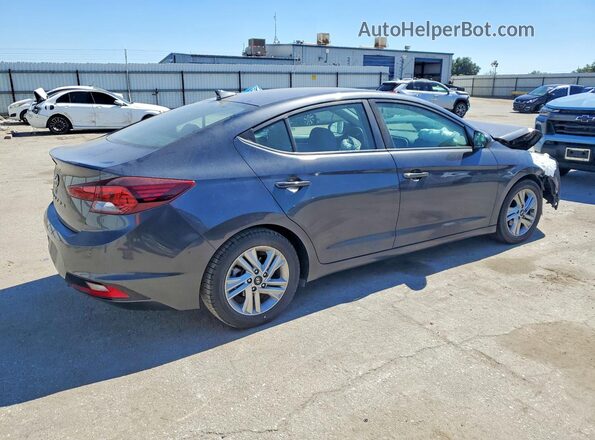 5NPD84LF7LH558338 2020 HYUNDAI ELANTRA Gray უკანა მარჯვენა