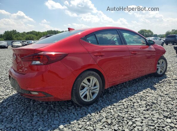 5NPD84LF7LH563829 2020 HYUNDAI ELANTRA Red Задня права чверть