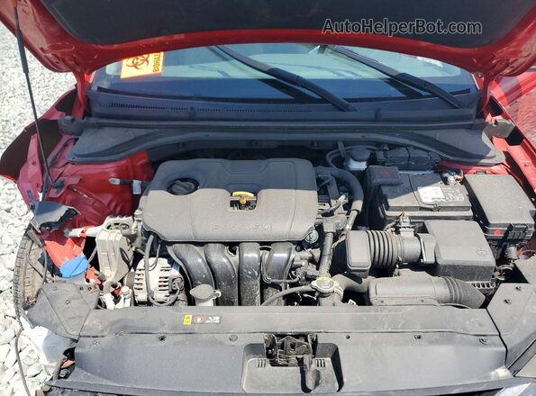 5NPD84LF7LH563829 2020 HYUNDAI ELANTRA Red Вид задньої частини салону