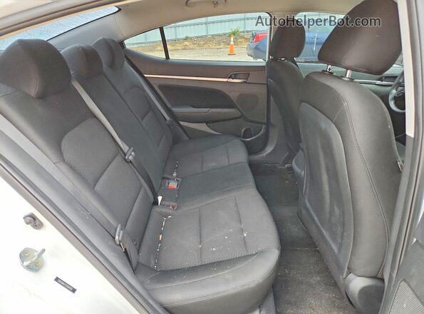 5NPD84LF7LH569761 2020 HYUNDAI ELANTRA White Вид задніх сидінь