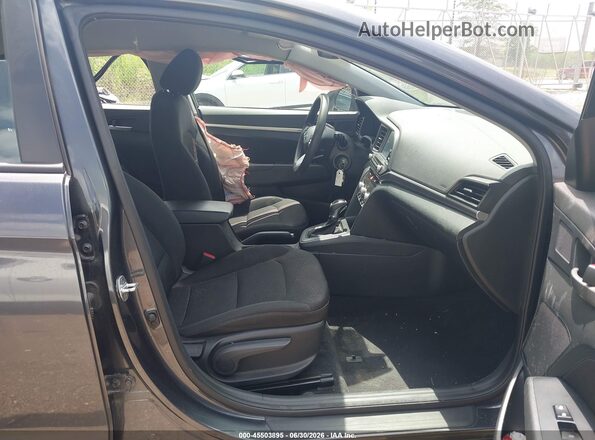 5NPD84LF7LH571204 2020 HYUNDAI ELANTRA Gray Вид салону спереду