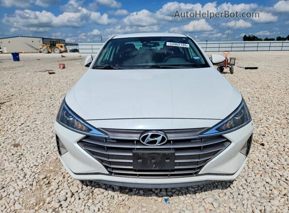 5NPD84LF7LH586639 2020 HYUNDAI ELANTRA White Front view
