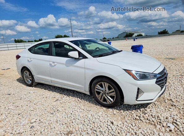 5NPD84LF7LH586639 2020 HYUNDAI ELANTRA White Front right