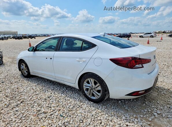 5NPD84LF7LH586639 2020 HYUNDAI ELANTRA White Rear left