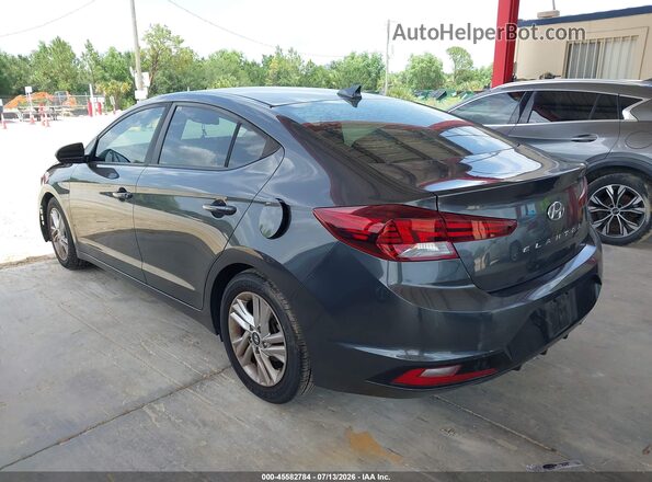 5NPD84LF7LH588004 2020 HYUNDAI ELANTRA Серый Задняя левая четверть