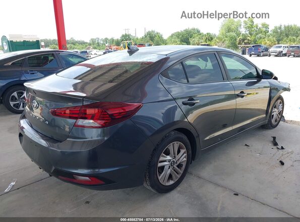 5NPD84LF7LH588004 2020 HYUNDAI ELANTRA Серый Задняя правая четверть