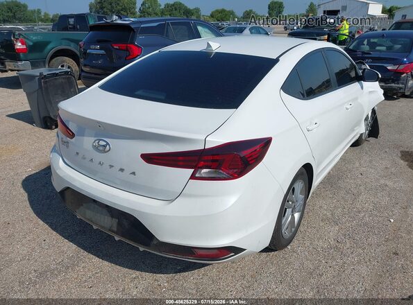 5NPD84LF7LH599018 2020 HYUNDAI ELANTRA White Trasero derecho