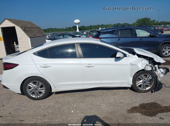 5NPD84LF7LH599018 2020 HYUNDAI ELANTRA White Vista interior de 360 grados