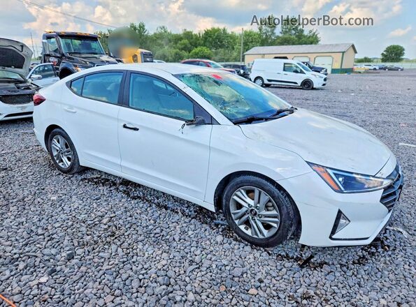 5NPD84LF7LH600460 2020 HYUNDAI ELANTRA White Delantero derecho