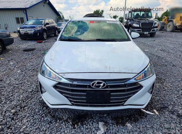 5NPD84LF7LH600460 2020 HYUNDAI ELANTRA White Vista frontal