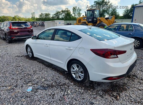 5NPD84LF7LH600460 2020 HYUNDAI ELANTRA White Trasero izquierdo