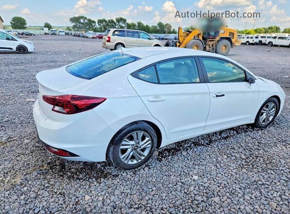 5NPD84LF7LH600460 2020 HYUNDAI ELANTRA White Trasero derecho