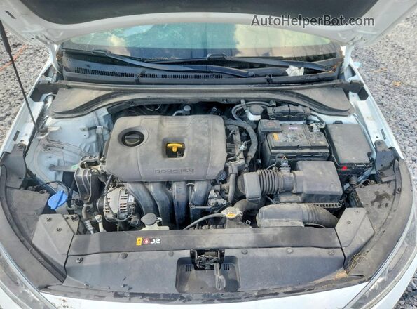 5NPD84LF7LH600460 2020 HYUNDAI ELANTRA White Vista interior trasera