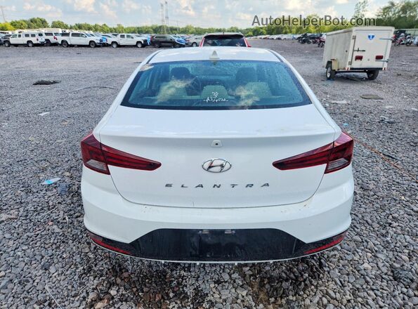 5NPD84LF7LH600460 2020 HYUNDAI ELANTRA White Vista trasera