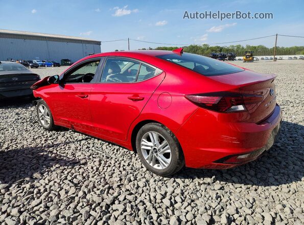 5NPD84LF7LH613418 2020 HYUNDAI ELANTRA Red Tył lewy