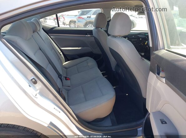 5NPD84LF8HH002160 2017 HYUNDAI ELANTRA Silver VIN კოდის სტიკერის ხედი