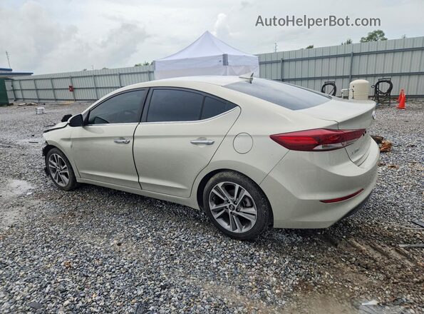 5NPD84LF8HH004801 2017 HYUNDAI ELANTRA Beige Задня ліва чверть