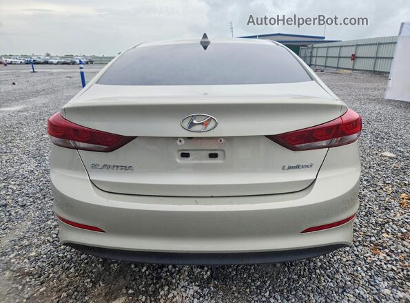 5NPD84LF8HH004801 2017 HYUNDAI ELANTRA Beige Вид ззаду