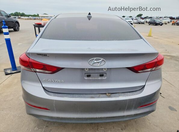 5NPD84LF8HH006810 2017 HYUNDAI ELANTRA Silver Vista trasera