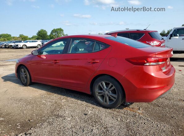 5NPD84LF8HH012624 2017 HYUNDAI ELANTRA Red Задня ліва чверть