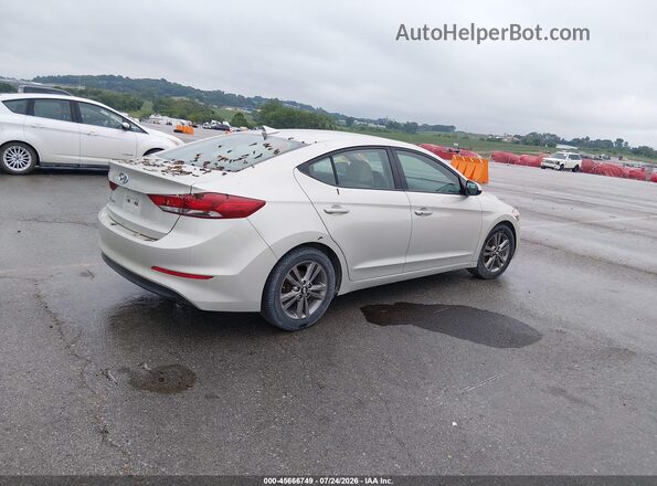 5NPD84LF8HH019671 2017 HYUNDAI ELANTRA Beige Trasero derecho