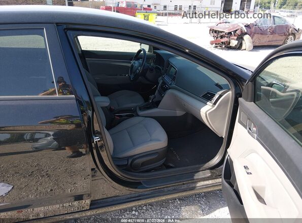 5NPD84LF8HH025714 2017 HYUNDAI ELANTRA Black Սալոնի դիմացի տեսք