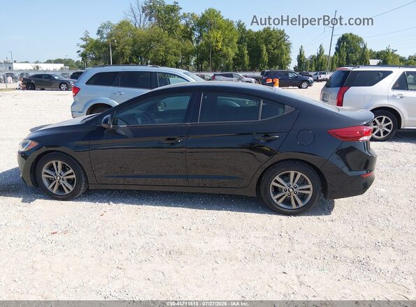 5NPD84LF8HH025714 2017 HYUNDAI ELANTRA Black Սալոնի 360 աստիճան տեսք