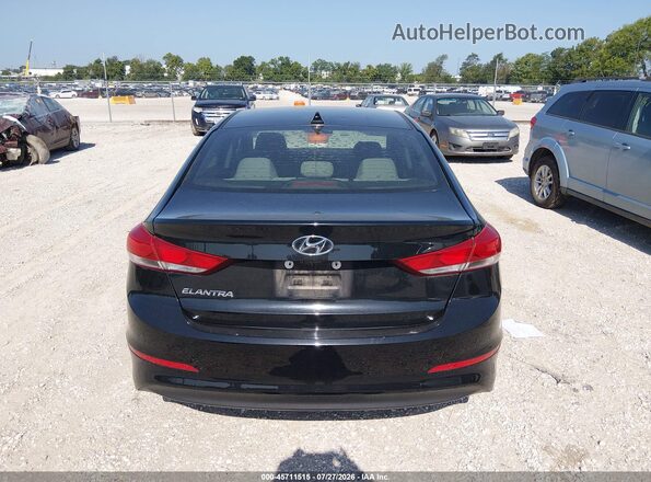 5NPD84LF8HH025714 2017 HYUNDAI ELANTRA Black 