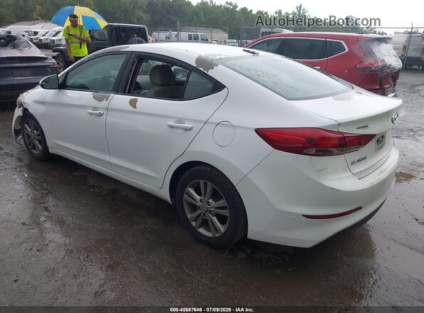 5NPD84LF8HH049298 2017 HYUNDAI ELANTRA White Rear left