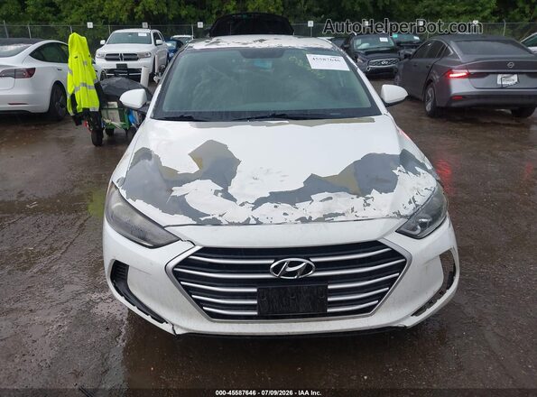 5NPD84LF8HH049298 2017 HYUNDAI ELANTRA White Rear interior view