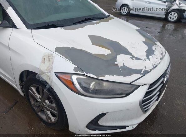 5NPD84LF8HH049298 2017 HYUNDAI ELANTRA White 