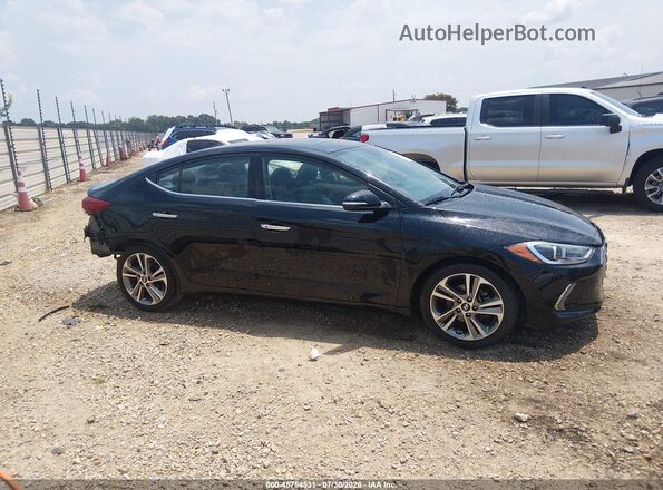 5NPD84LF8HH050936 2017 HYUNDAI ELANTRA Черный Панорамный вид салона 360°