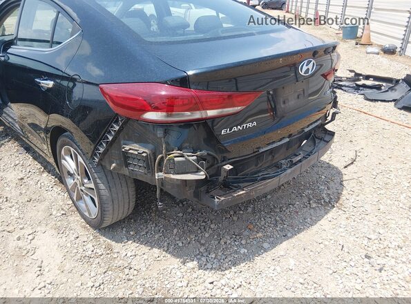 5NPD84LF8HH050936 2017 HYUNDAI ELANTRA Черный Вид спереди