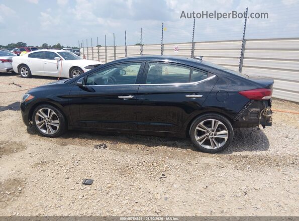 5NPD84LF8HH050936 2017 HYUNDAI ELANTRA Черный 