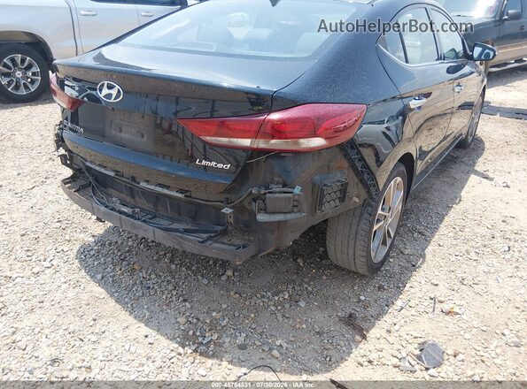 5NPD84LF8HH050936 2017 HYUNDAI ELANTRA Черный 