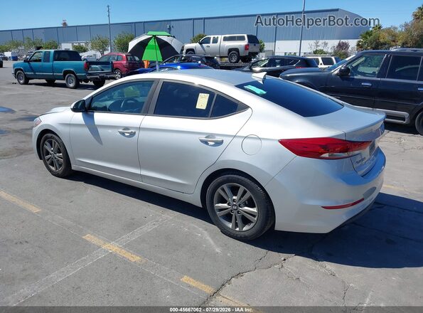 5NPD84LF8HH055862 2017 HYUNDAI ELANTRA Silver Rear left