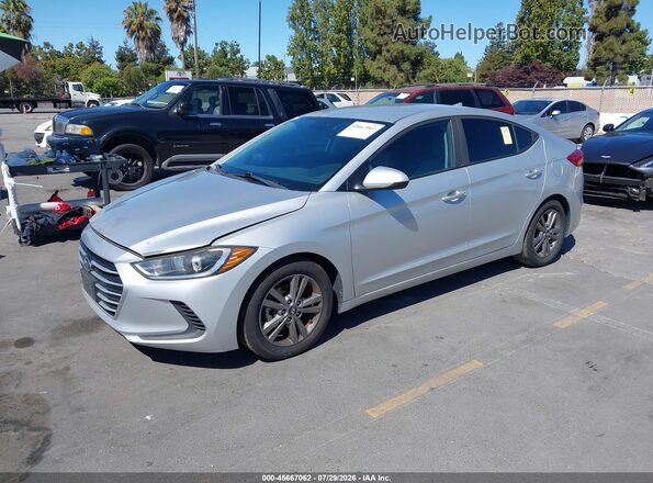 5NPD84LF8HH055862 2017 HYUNDAI ELANTRA Silver Front left