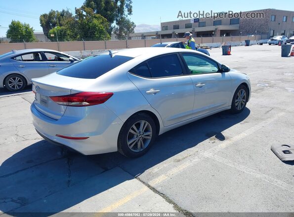 5NPD84LF8HH055862 2017 HYUNDAI ELANTRA Silver Rear right