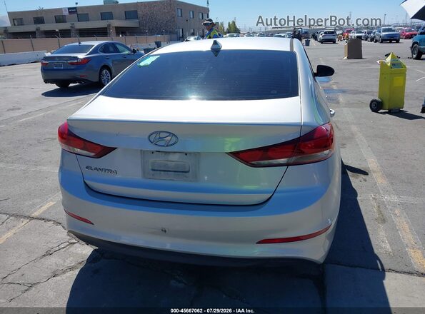 5NPD84LF8HH055862 2017 HYUNDAI ELANTRA Silver 