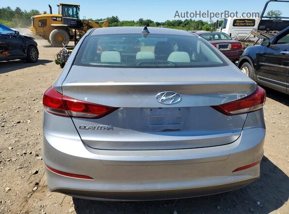 5NPD84LF8HH056686 2017 HYUNDAI ELANTRA Silver Вид ззаду