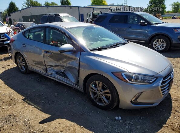 5NPD84LF8HH056686 2017 HYUNDAI ELANTRA Silver Передня права чверть