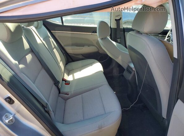 5NPD84LF8HH056686 2017 HYUNDAI ELANTRA Silver Вид задніх сидінь