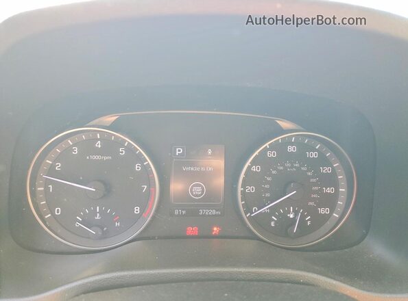 5NPD84LF8HH056686 2017 HYUNDAI ELANTRA Silver Вид щитка приладів