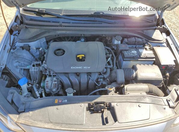 5NPD84LF8HH056686 2017 HYUNDAI ELANTRA Silver Вид задньої частини салону