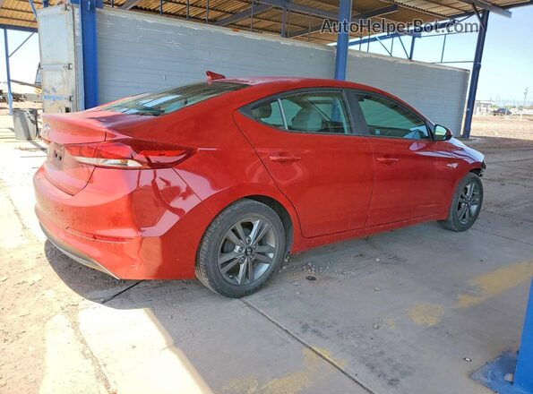 5NPD84LF8HH061936 2017 HYUNDAI ELANTRA Red უკანა მარჯვენა