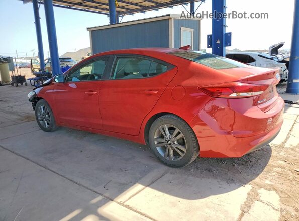 5NPD84LF8HH061936 2017 HYUNDAI ELANTRA Red უკანა მარცხენა