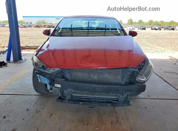 5NPD84LF8HH061936 2017 HYUNDAI ELANTRA Red წინა ხედი