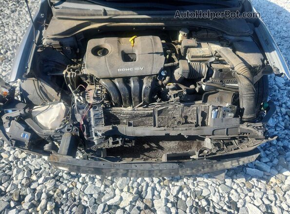 5NPD84LF8HH083452 2017 HYUNDAI ELANTRA Серый Вид задней части салона