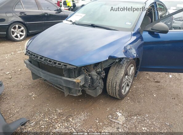 5NPD84LF8HH084732 2017 HYUNDAI ELANTRA Синий Вид спереди